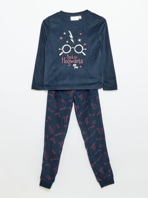 Pijama \'Harry Potter\' 2 piezas - Camiseta de manga larga + pantalón - Kiabi
