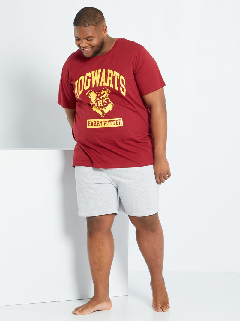 Pijama 'Harry Potter' burdeos - Kiabi