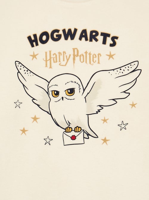 Pijama 'Harry Potter' de 2 piezas de forro polar - Camiseta de manga larga + pantalón - Kiabi