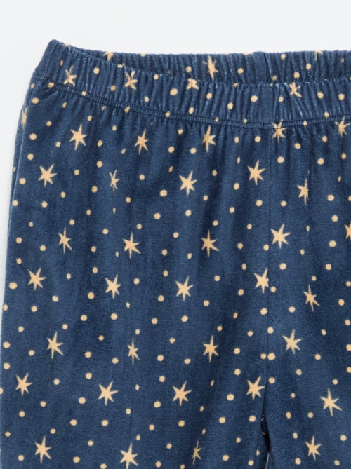 Pijama 'Harry Potter' de 2 piezas de forro polar - Camiseta de manga larga + pantalón - Kiabi