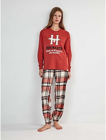 Pijama harry potter en tejido de punto interlock