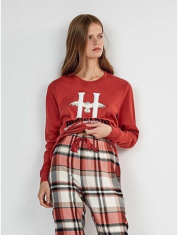Pijama harry potter en tejido de punto interlock