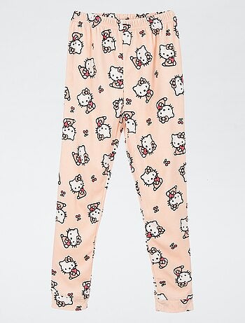 Pijama 'Hello Kitty' 2 piezas - Camiseta de manga larga + pantalón