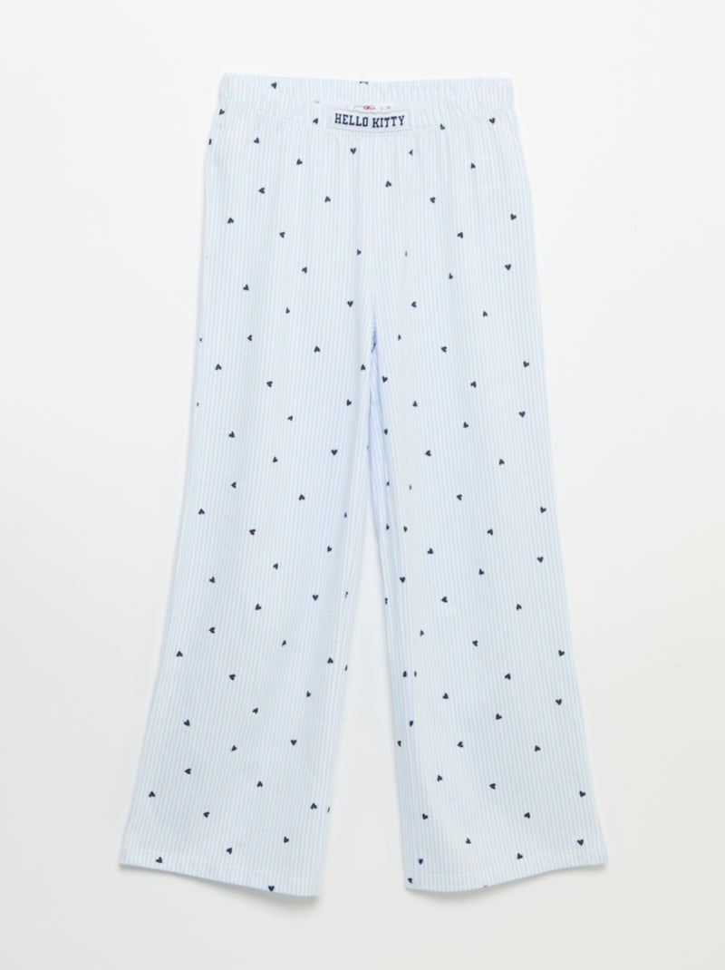 Pijama 'Hello Kitty' de 2 piezas Azul - Kiabi