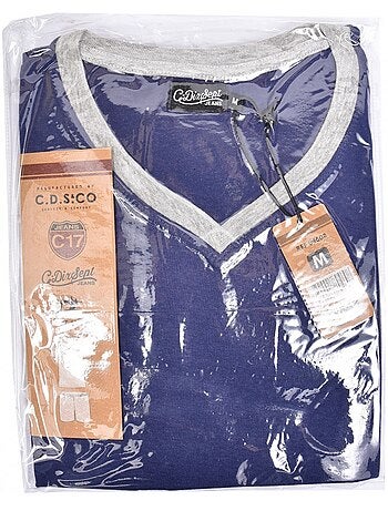 Pijama Hombre C17 JEANS en Algodón -Calidez, Suavidad y Confort-