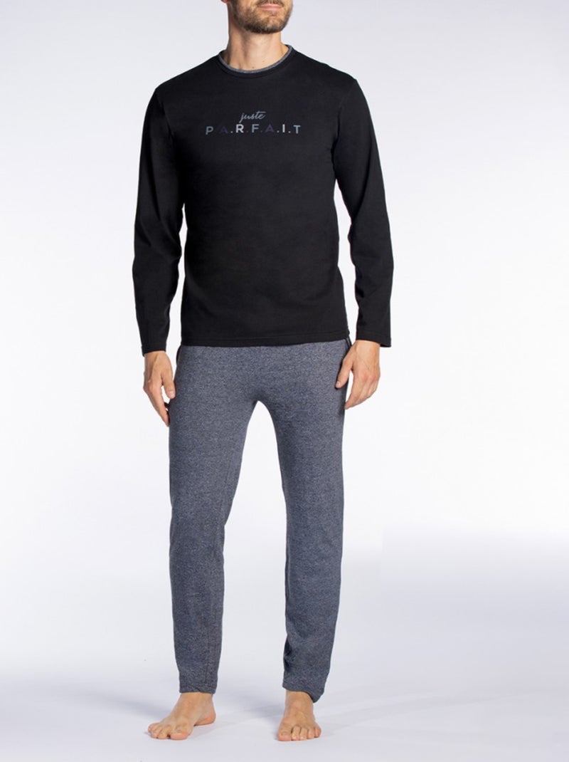 Pijama hombre DODO HOMEWEAR Negro - Kiabi