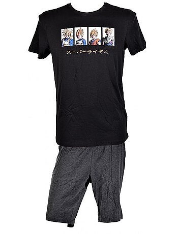 Pijama Hombre DRAGONBALL en Algodón -Calidez, Suavidad y Confort- - Pack de 2