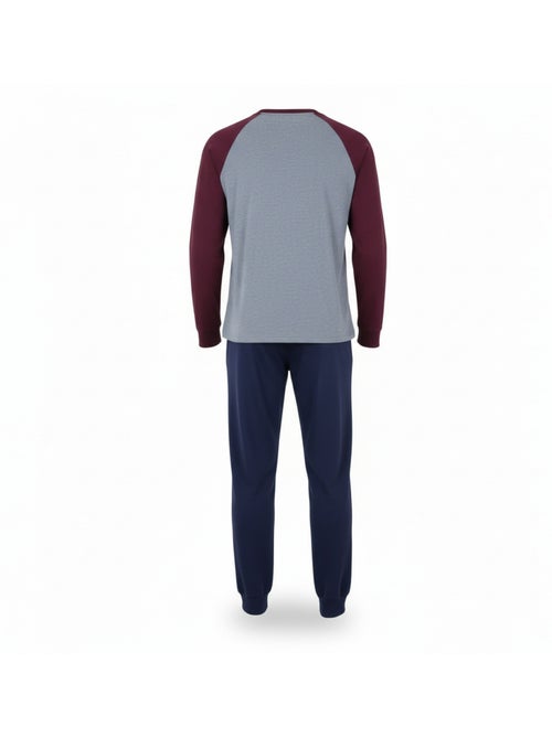 Pijama hombre forro polar bordado nueva york ozabi - Kiabi