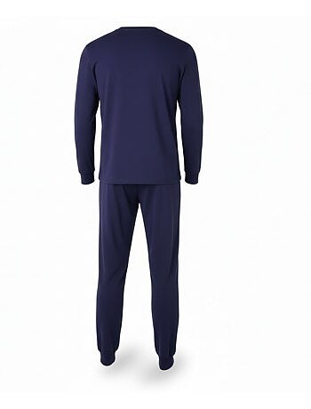 Pijama hombre forro polar estampado bordado ozabi