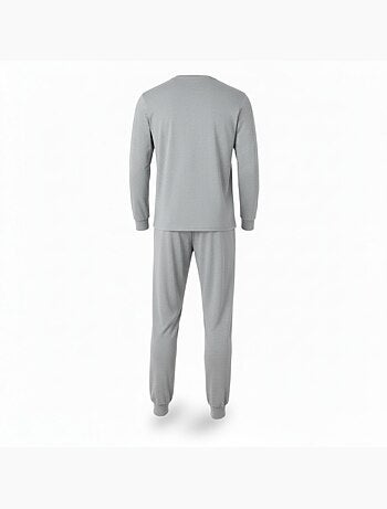 Pijama hombre forro polar estampado bordado ozabi