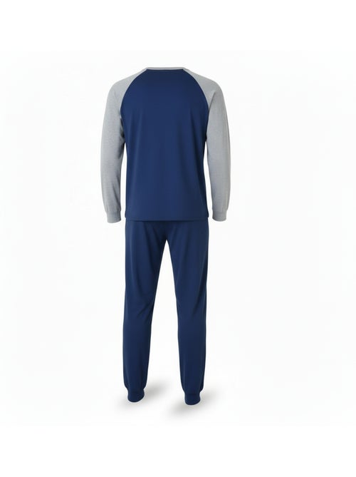 Pijama hombre forro polar raglan bordado ozabi - Kiabi Pijama hombre forro polar raglan bordado ozabi - Kiabi