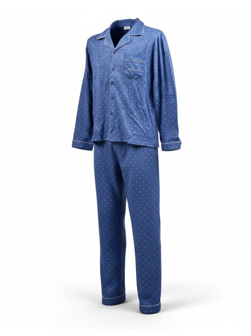 Pijama Hombre Invierno Polar Abotonado C2529 - Kiabi Pijama Hombre Invierno Polar Abotonado C2529 - Kiabi