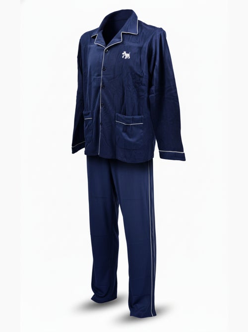 Pijama Hombre Invierno Polar Abotonado C2530 - Kiabi