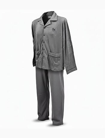 Pijama Hombre Invierno Polar Abotonado C2530