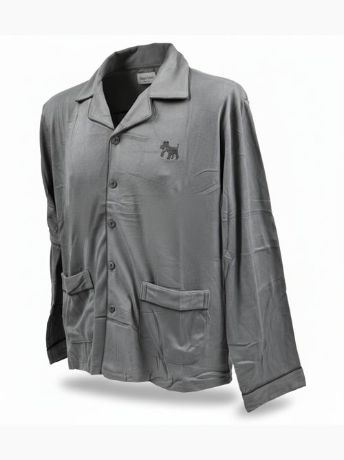 Pijama Hombre Invierno Polar Abotonado C2530 - Kiabi