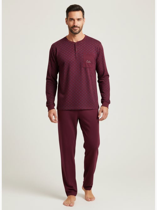 Pijama Hombre Invierno Polar Premium CALM Z2550 - Kiabi