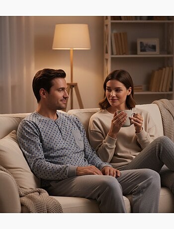 Pijama Hombre Invierno Polar Premium CALM Z2550