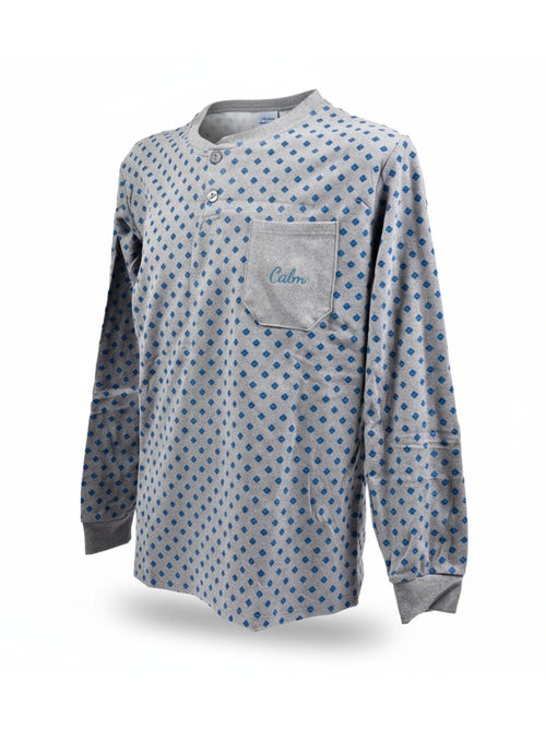 Pijama Hombre Invierno Polar Premium CALM Z2550 - Kiabi