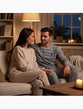 Pijama Hombre Invierno Polar SECRET CLUB Z2653