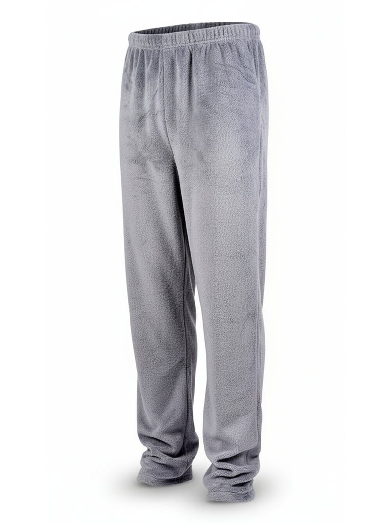 Pijama Hombre Invierno Polar SECRET CLUB Z2653 Gris - Kiabi