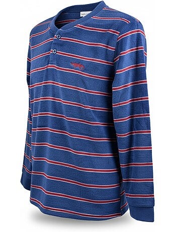 Pijama Hombre Invierno Polar Suave RAYURE Z2654