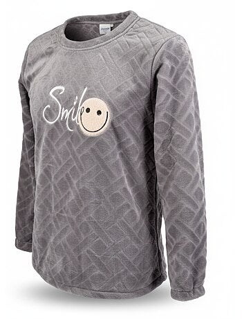 Pijama Hombre Invierno Polar Suave SMILE