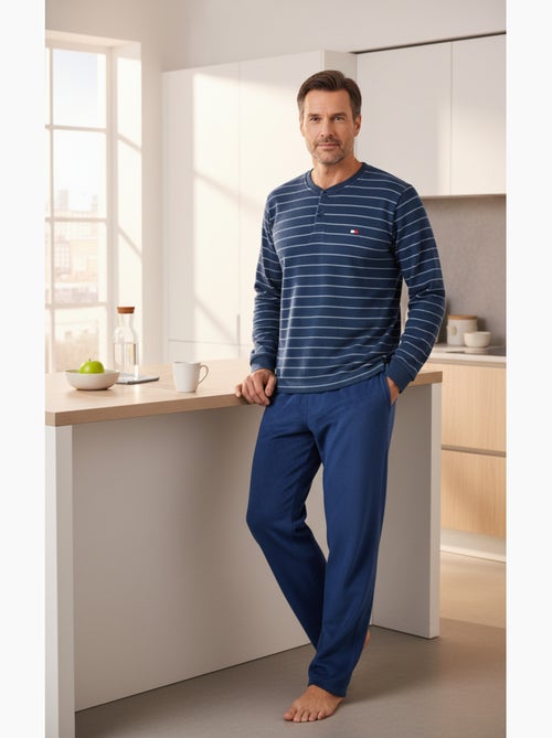 Pijama Hombre Invierno Polar ULTRA Suave Z2655 - Kiabi