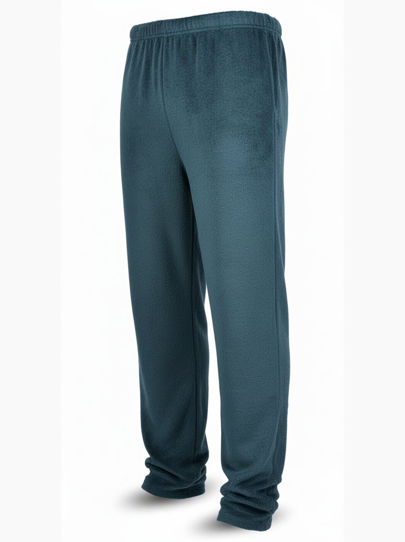 Pijama Hombre Invierno Polar ULTRA Suave Z2655 Verde caqui - Kiabi