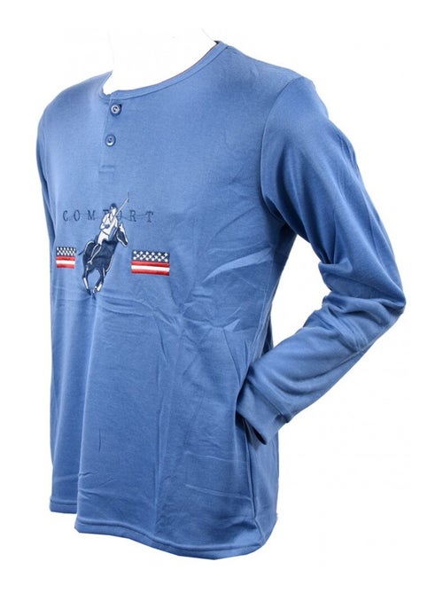 Pijama Hombre Largo SWEET SECRET - Kiabi