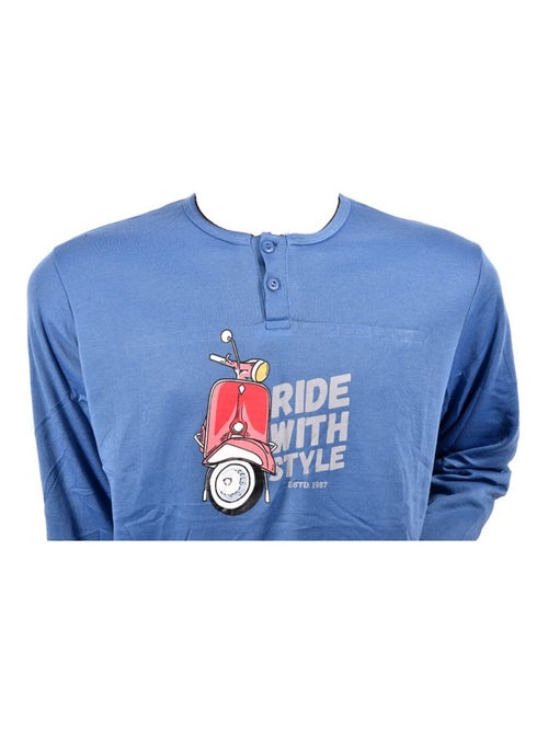 Pijama Hombre Largo SWEET SECRET - Kiabi