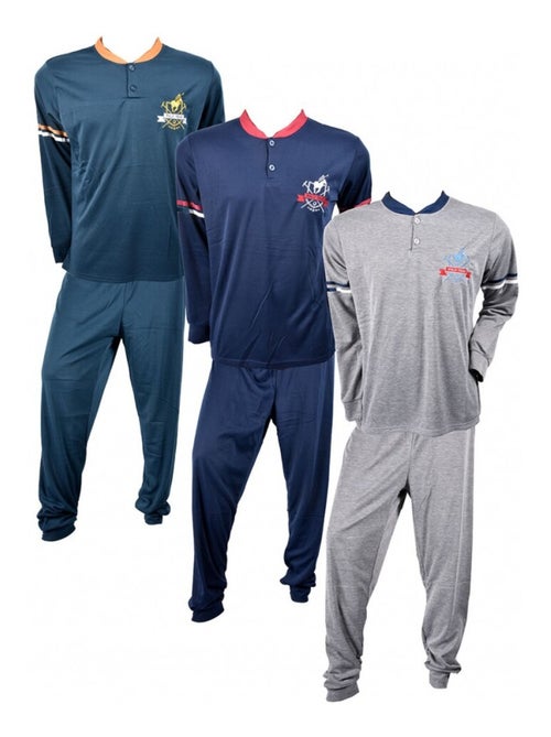 Pijama Hombre Largo SWEET SECRET - Kiabi