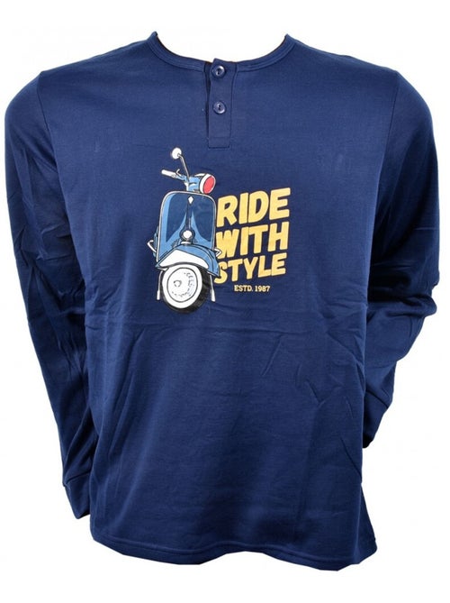 Pijama Hombre Largo SWEET SECRET - Kiabi