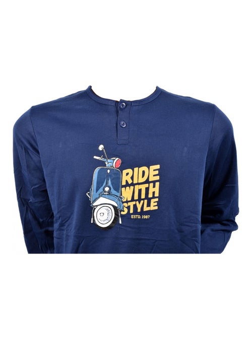 Pijama Hombre Largo SWEET SECRET - Kiabi