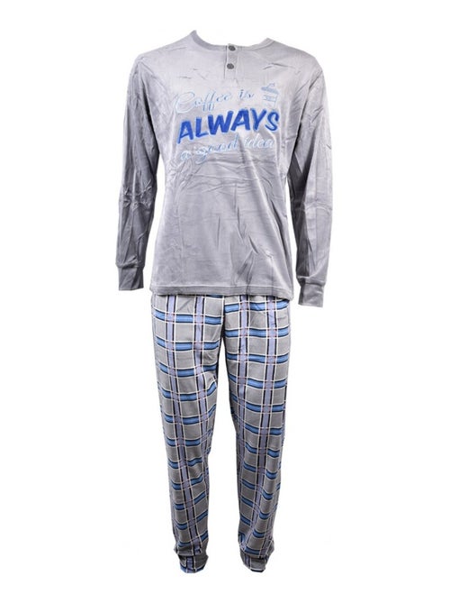 Pijama Hombre Largo SWEET SECRET - Kiabi