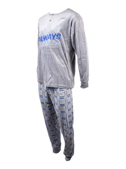 Pijama Hombre Largo SWEET SECRET - Kiabi