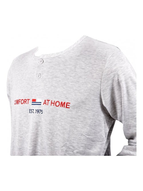 Pijama Hombre Largo SWEET SECRET - Kiabi