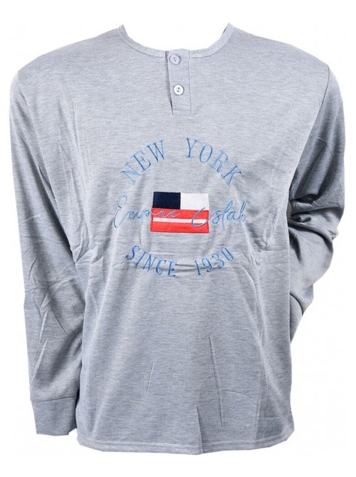 Pijama Hombre Largo SWEET SECRET - Kiabi