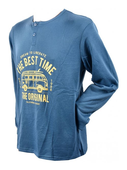 Pijama Hombre Largo SWEET SECRET - Kiabi