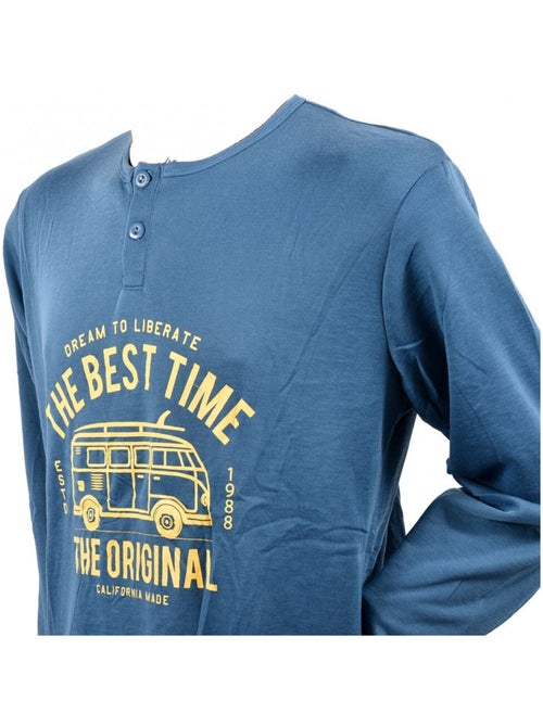 Pijama Hombre Largo SWEET SECRET - Kiabi