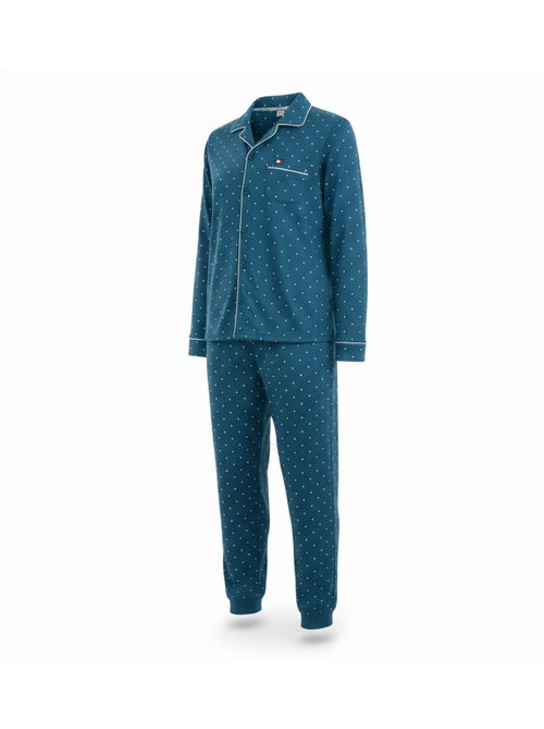 Pijama hombre polar abotonado lunares ozabi - Kiabi Pijama hombre polar abotonado lunares ozabi - Kiabi