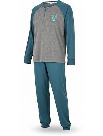 Pijama hombre polar bicolor ozabi sweet secret club