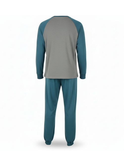 Pijama hombre polar bicolor ozabi sweet secret club - Kiabi