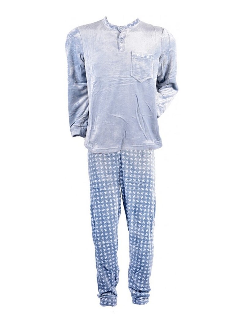 Pijama Hombre POLAR ECO Gris - Kiabi