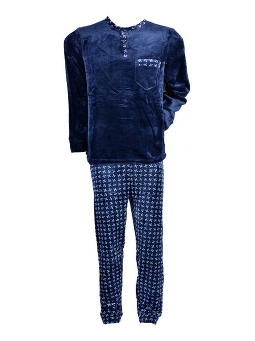 Pijama hombre polar eco KAPPA - Kiabi Pijama hombre polar eco KAPPA - Kiabi