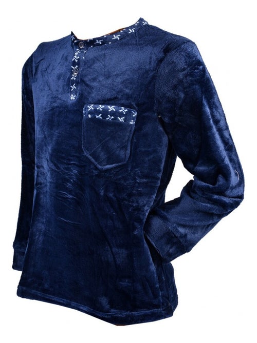 Pijama hombre polar eco KAPPA - Kiabi Pijama hombre polar eco KAPPA - Kiabi