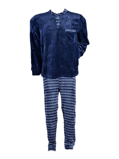 Pijama hombre polar eco KAPPA - Kiabi Pijama hombre polar eco KAPPA - Kiabi