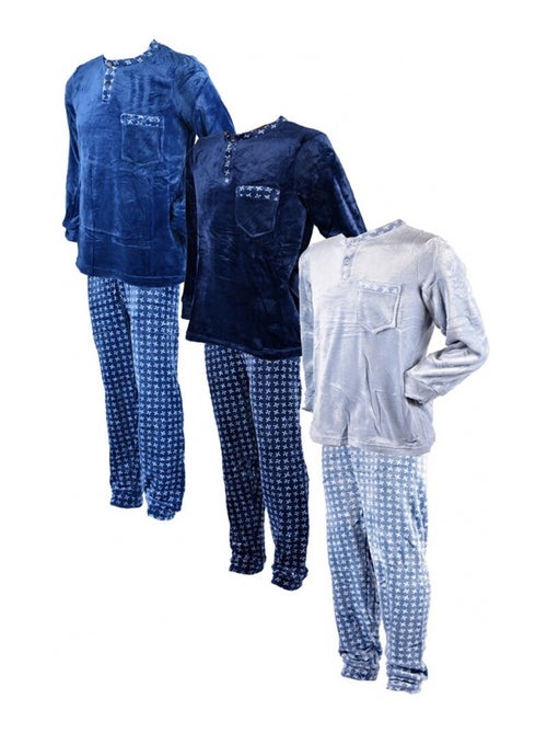 Pijama hombre polar eco KAPPA - Kiabi Pijama hombre polar eco KAPPA - Kiabi