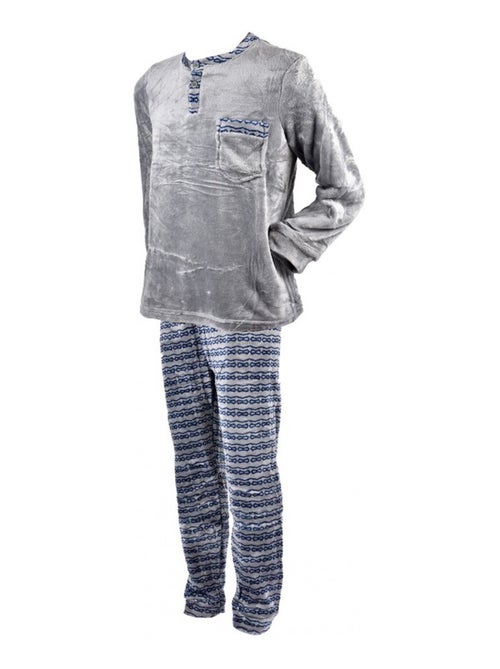 Pijama hombre polar eco KAPPA - Kiabi Pijama hombre polar eco KAPPA - Kiabi