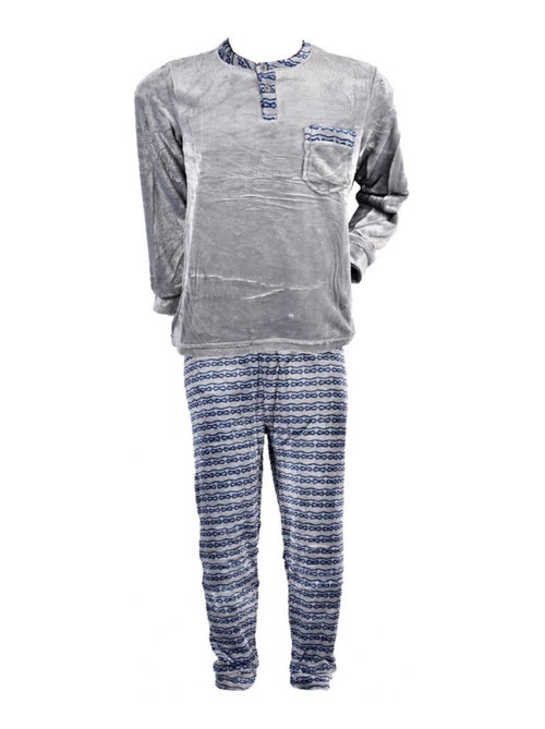 Pijama hombre polar eco KAPPA - Kiabi Pijama hombre polar eco KAPPA - Kiabi