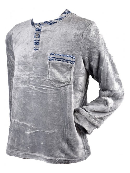 Pijama hombre polar eco KAPPA - Kiabi Pijama hombre polar eco KAPPA - Kiabi